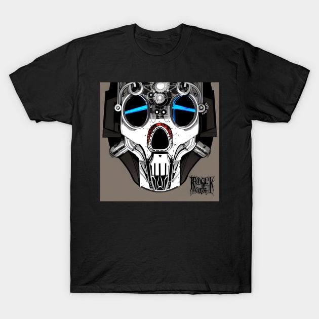 Skull steampunk T-Shirt by Roguex